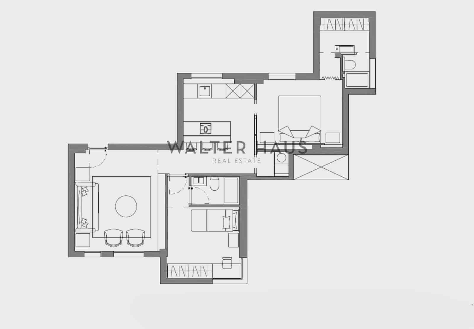 2 soverom Leilighet til salgs i Madrid by - € 1 270 000 (Ref: 9679293)