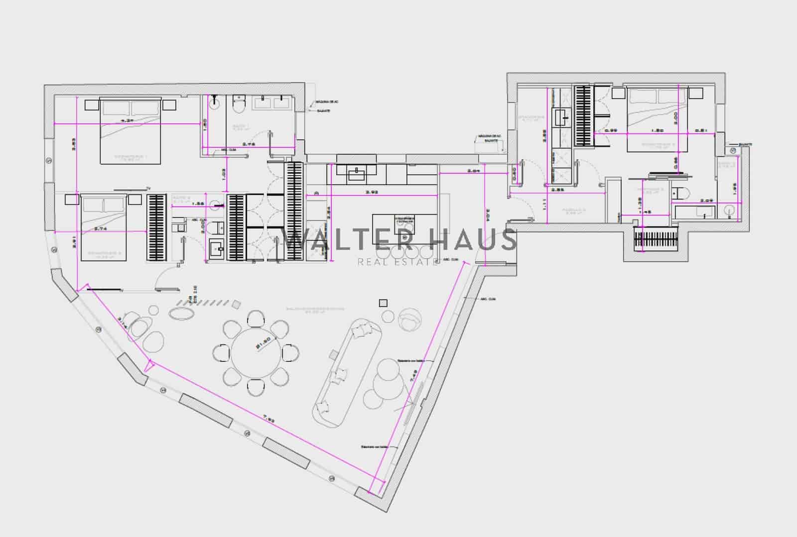 3 bedroom Flat for sale in Madrid city - € 1,530,000 (Ref: 9694471)