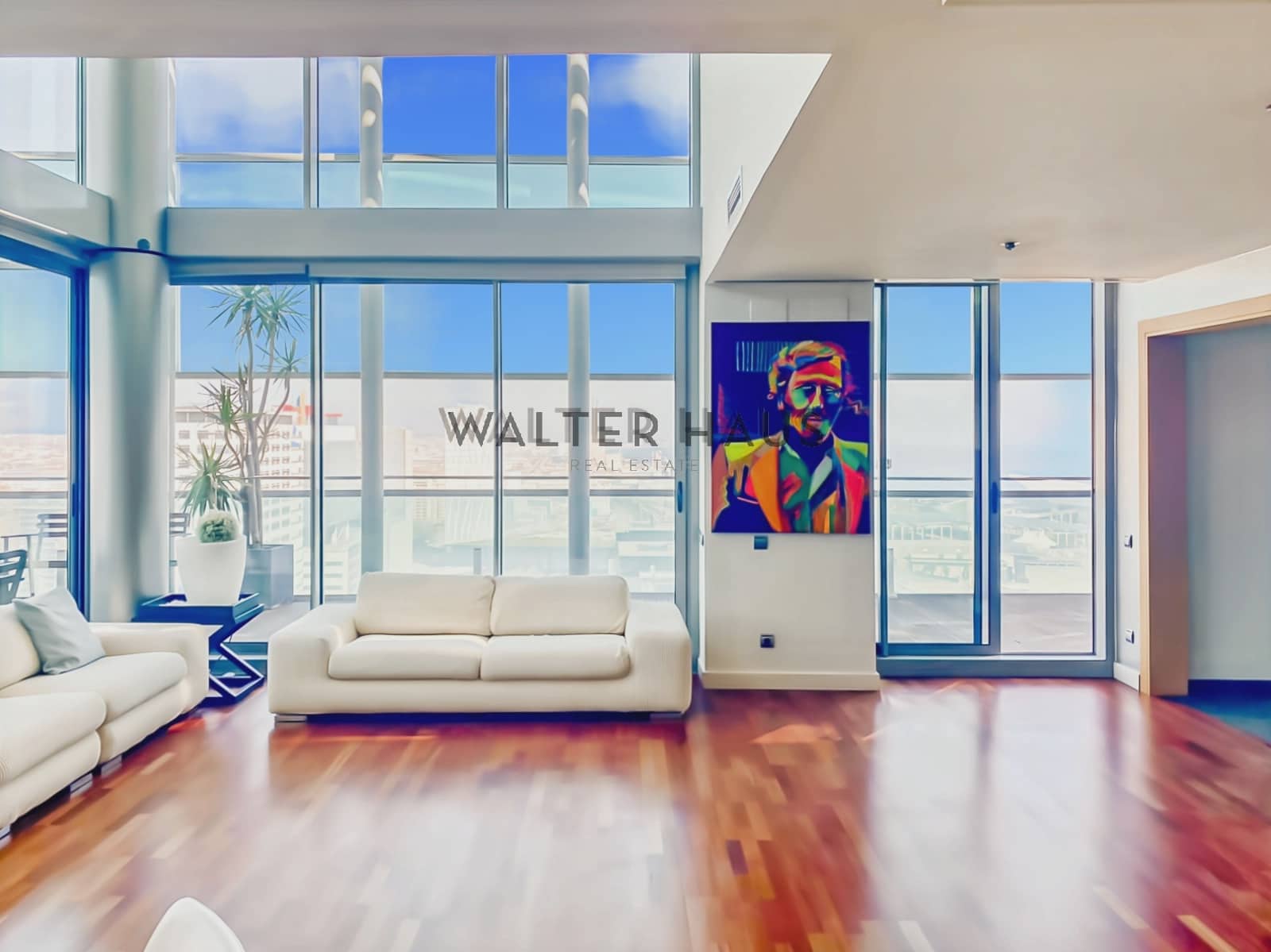 4 soveværelse Penthouse til leje i Barcelona by - € 7.500 (Ref: 9699146)