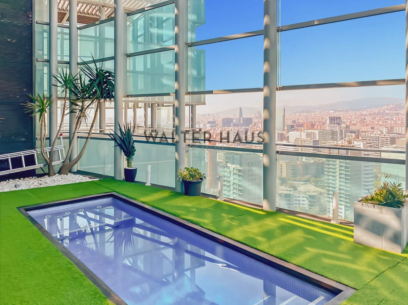 4 soveværelse Penthouse til leje i Barcelona by - € 7.500 (Ref: 9699146)