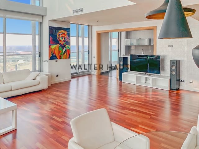 4 soveværelse Penthouse til leje i Diagonal Mar i El Front Marítim del Poblenou, Barcelona by - € 7.500 (Ref: 9699146)