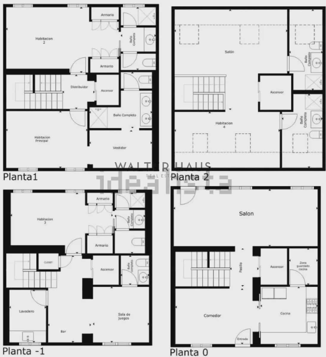 5 sovrum Villa till salu i Madrid stad - 2 480 000 € (Ref: 9708171)