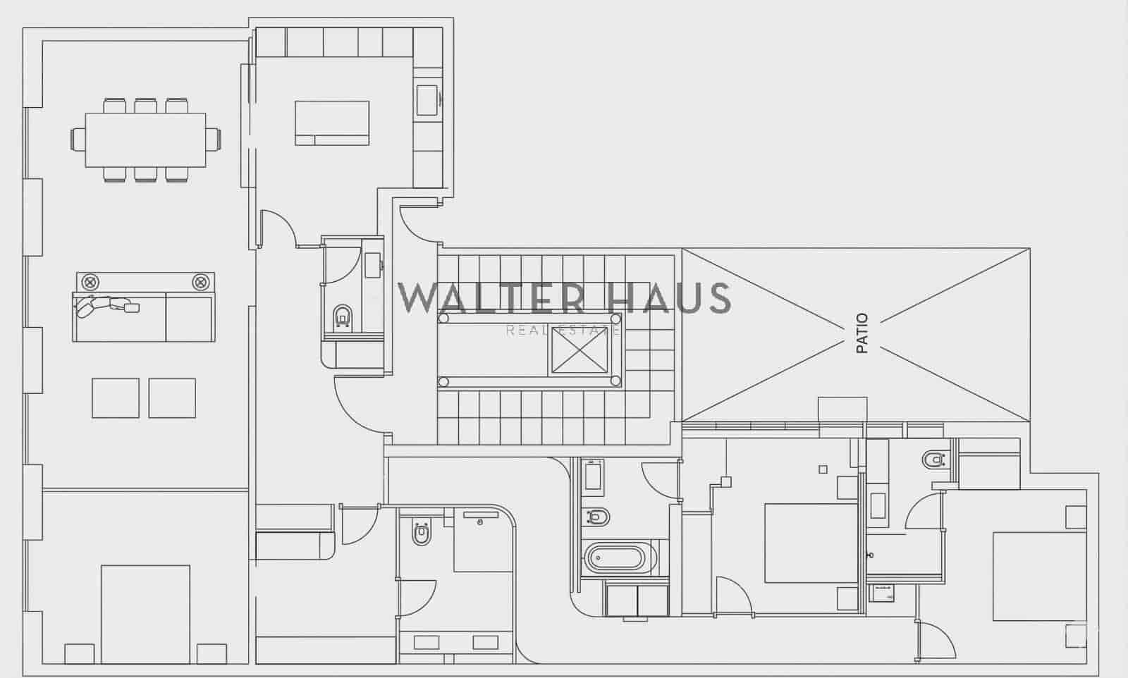 3 quarto Apartamento para venda em Madrid cidade - 1 390 000 € (Ref: 9720475)