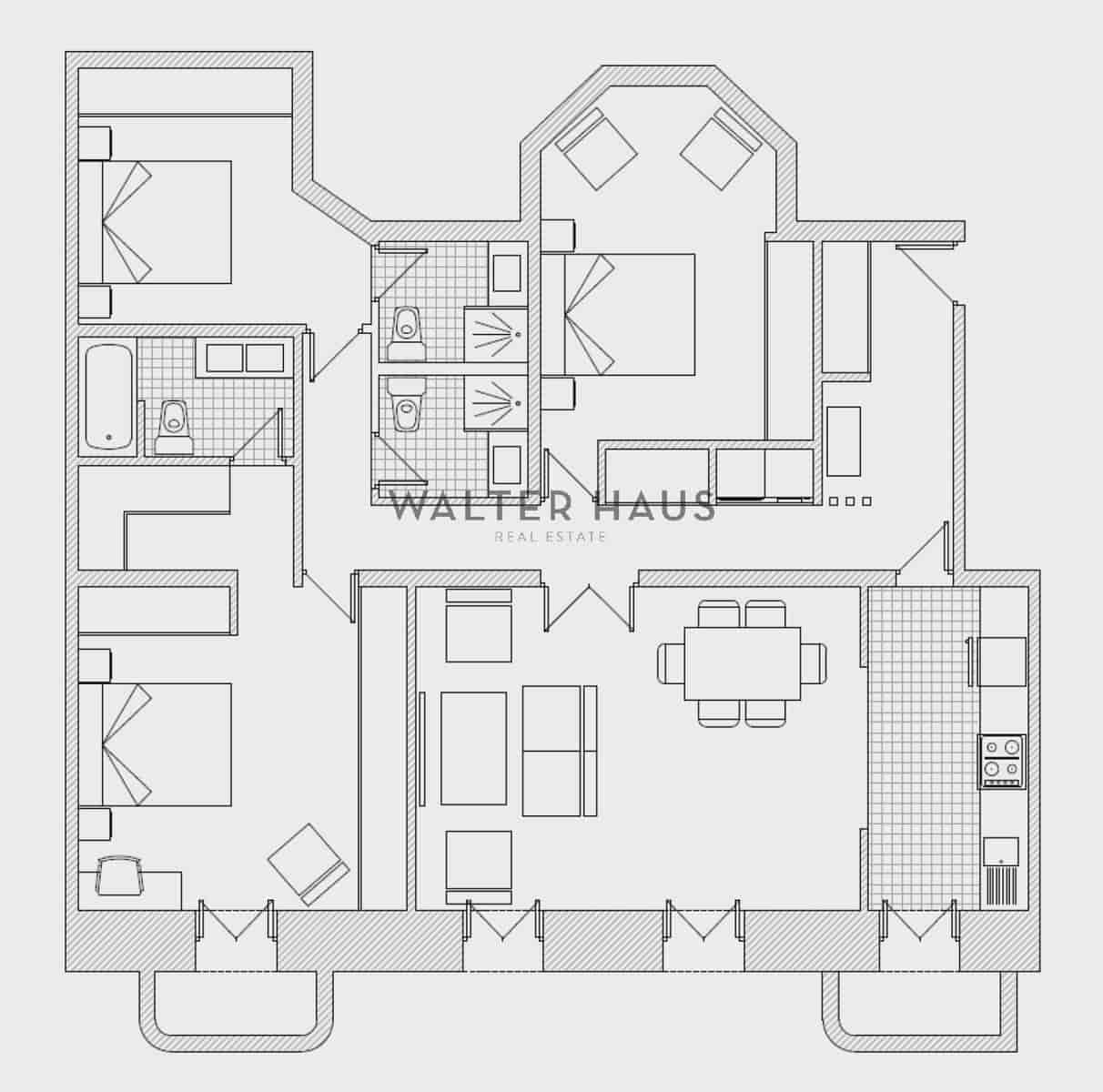 3 sovrum Lägenhet till salu i Madrid stad - 1 200 000 € (Ref: 9723532)