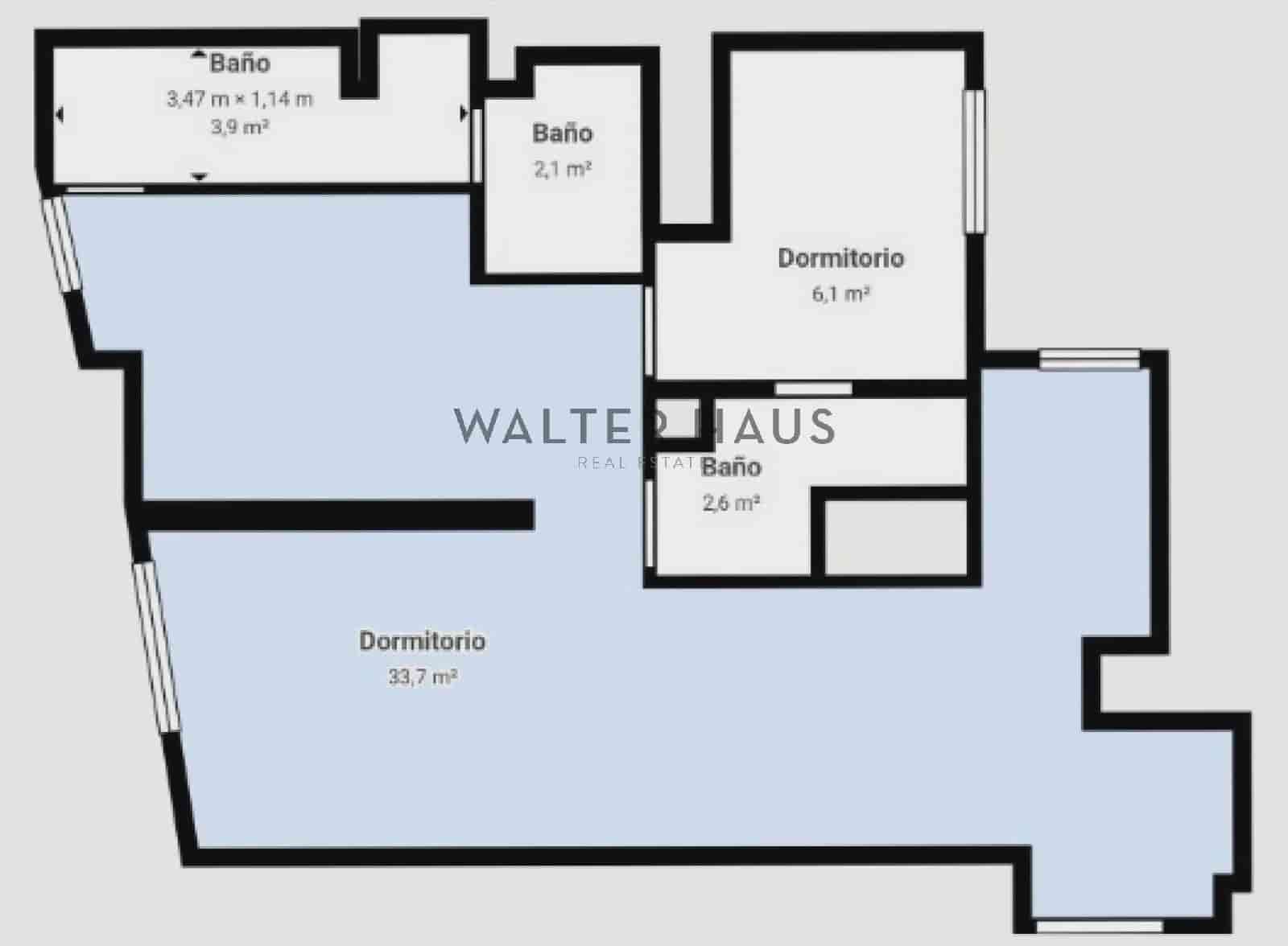 2 slaapkamer Flat te koop in Madrid stad - € 1.020.000 (Ref: 9730706)