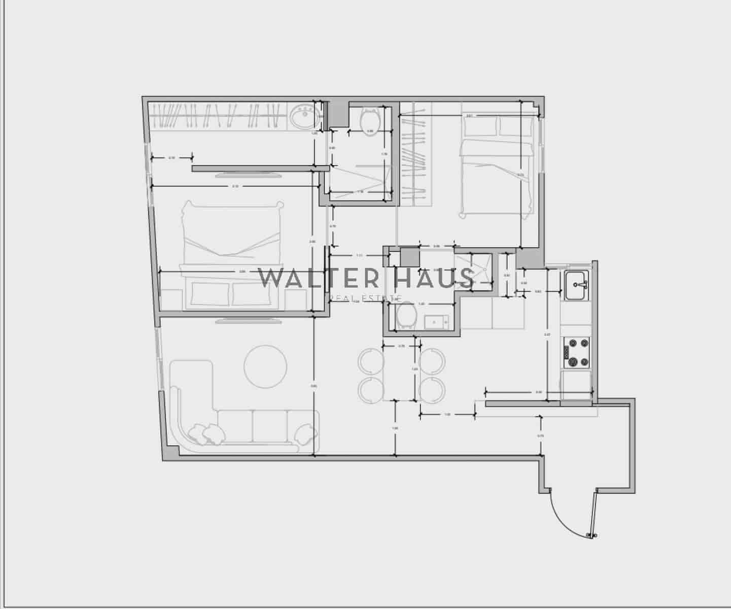 2 bedroom Flat for sale in Madrid city - € 1,020,000 (Ref: 9730706)