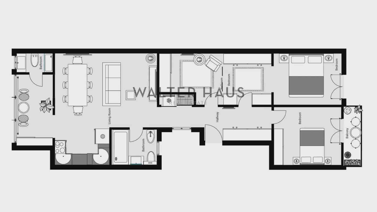 3 Zimmer Wohnung zu verkaufen in Barcelona Stadt - 895.000 € (Ref: 9737297)