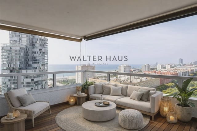 3 makuuhuone Asunto myytävänä paikassa Diagonal Mar i El Front Marítim del Poblenou, Barcelona kaupunki - 1 370 000 € (Ref: 9761402)