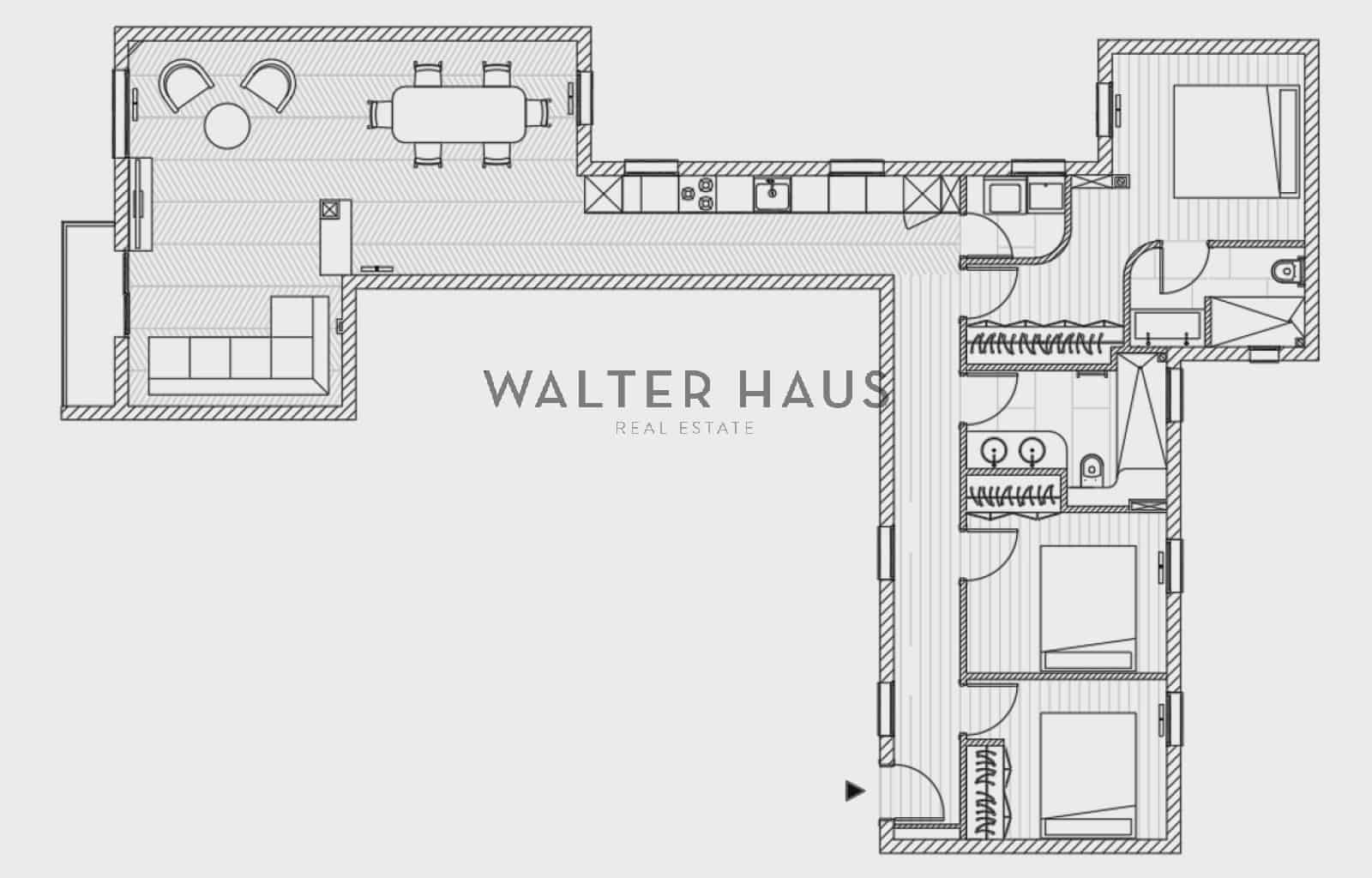 3 slaapkamer Flat te koop in Madrid stad - € 1.190.000 (Ref: 9771000)