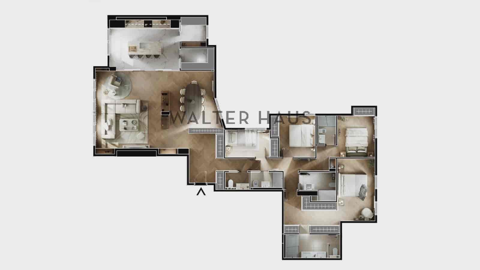 4 bedroom Flat for sale in Madrid city - € 2,590,000 (Ref: 9776933)