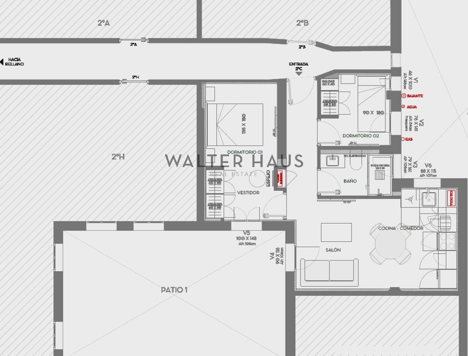 2 soveværelse Lejlighed til salg i Madrid by - € 876.330 (Ref: 9787739)