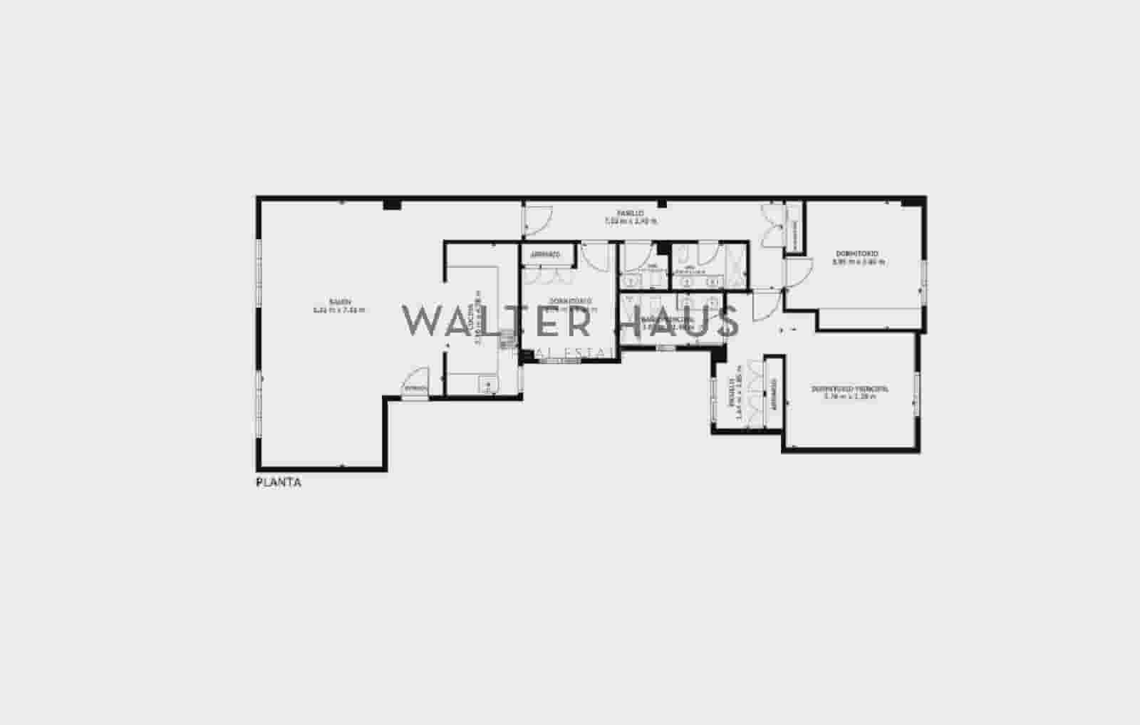 3 Zimmer Wohnung zu verkaufen in Madrid Stadt - 1.395.000 € (Ref: 9802963)