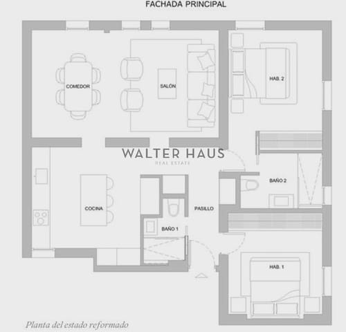 2 chambre Appartement à vendre à Almagro, Madrid ville - 1 300 000 € (Ref: 9805263)