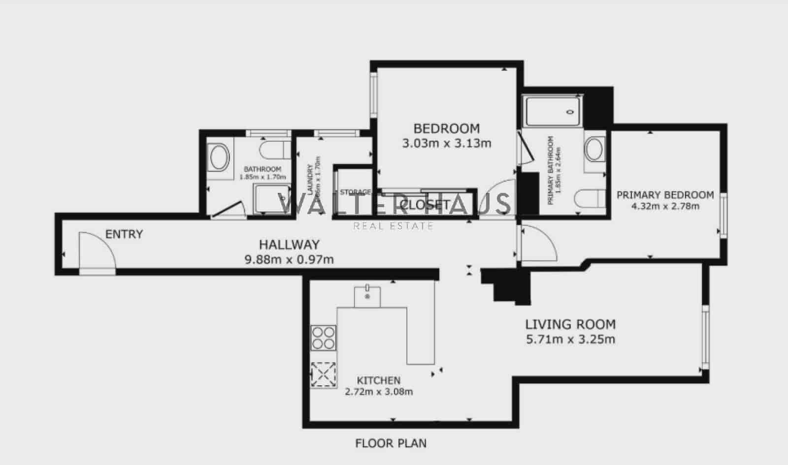 2 bedroom Flat for sale in Madrid city - € 755,000 (Ref: 9827791)