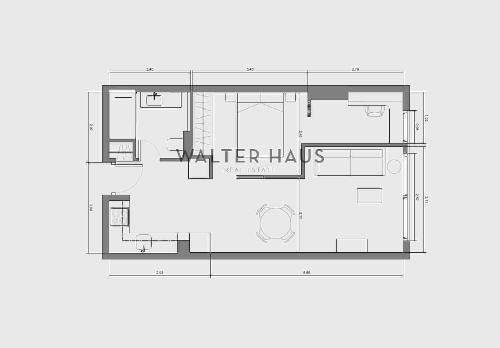 1 camera da letto Appartamento in vendita in Madrid citta - 840.000 € (Rif: 9848232)