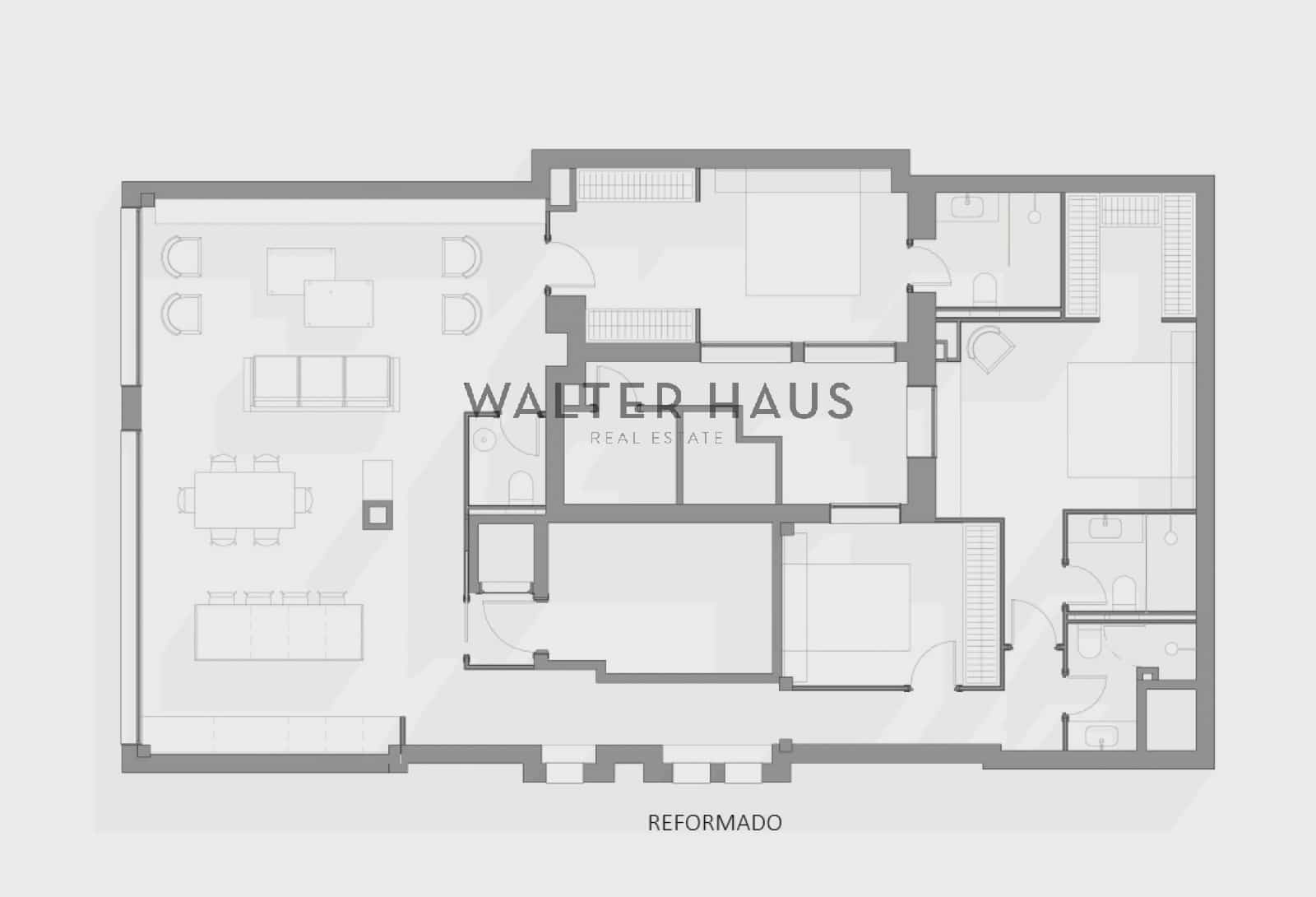 3 camera da letto Appartamento in vendita in Madrid citta - 1.950.000 € (Rif: 9850385)