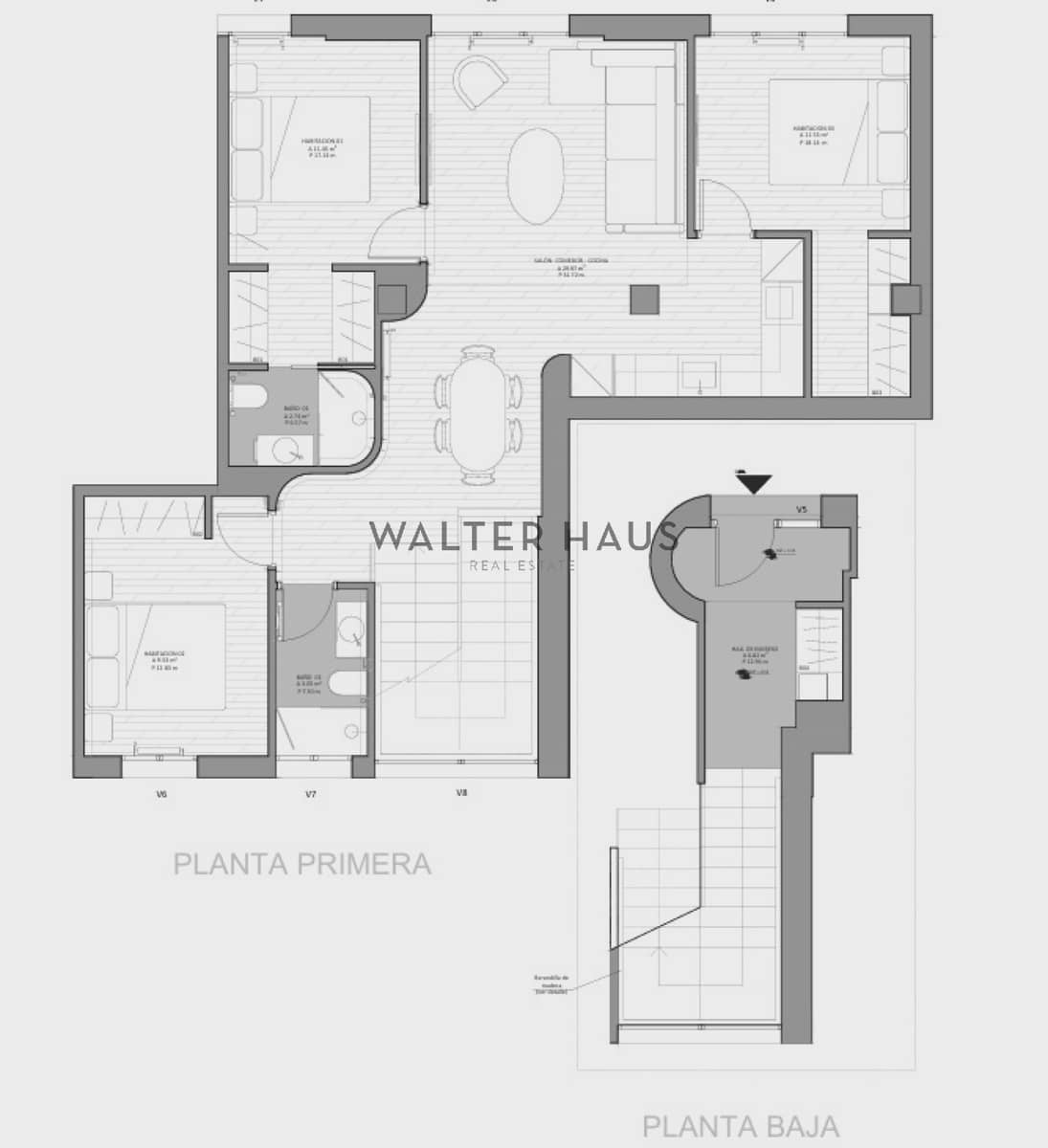 3 quarto Apartamento para venda em Madrid cidade - 940 000 € (Ref: 9863826)