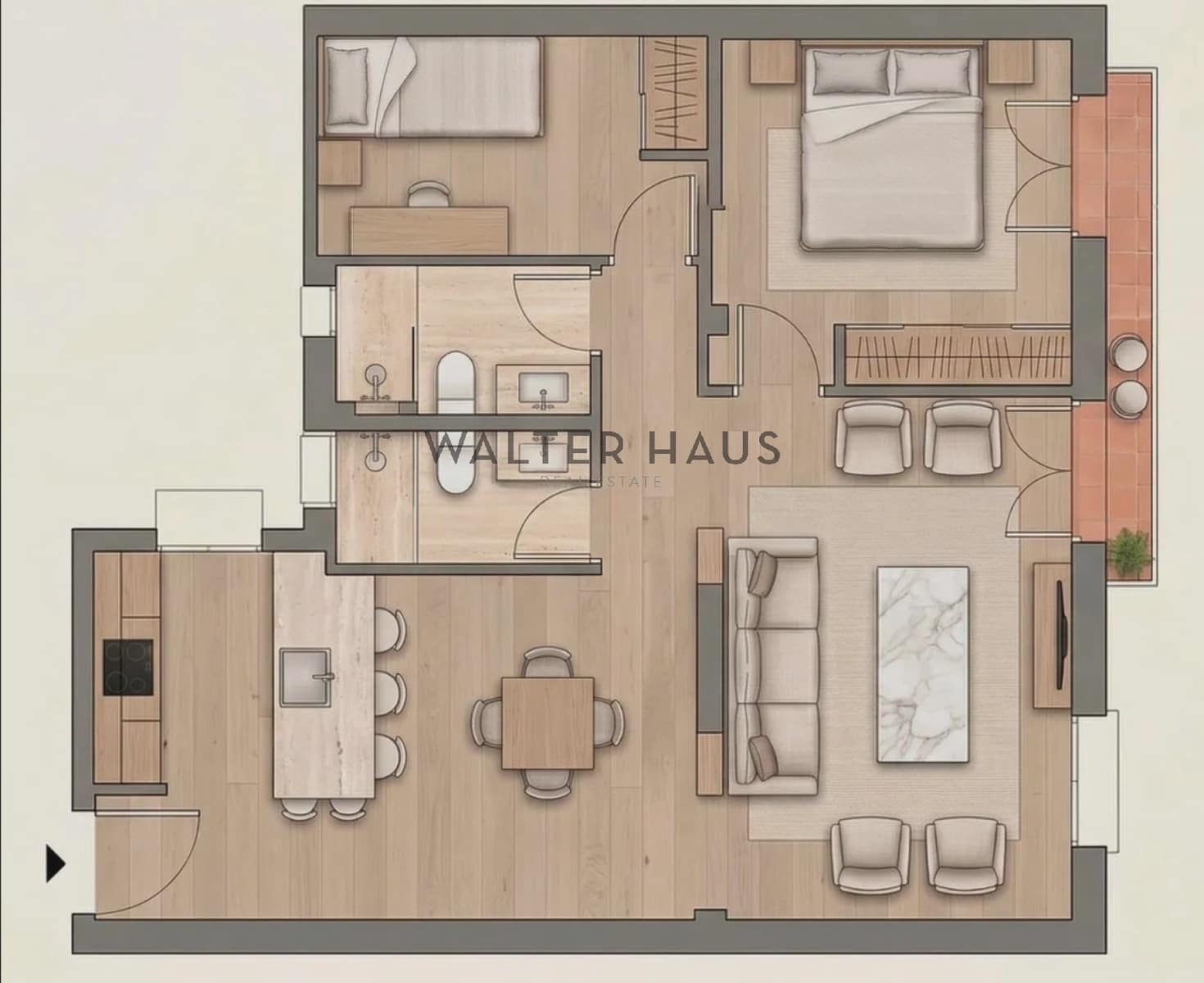 2 soverom Leilighet til salgs i Madrid by - € 930 000 (Ref: 9875327)