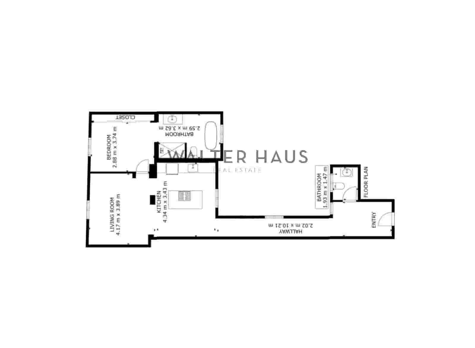 1 soveværelse Lejlighed til salg i Madrid by - € 850.000 (Ref: 9891345)