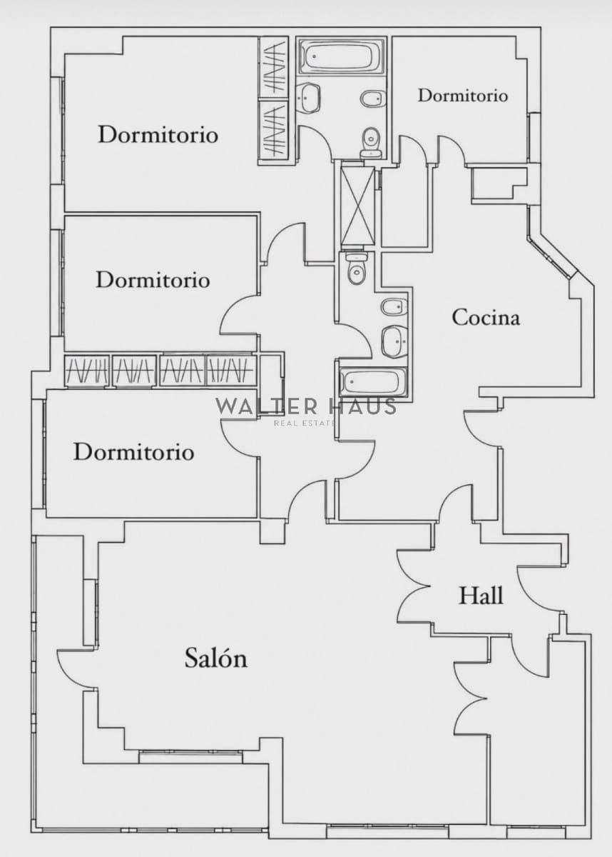 Piso de 5 habitaciones en Madrid ciudad en venta - 2.130.000 € (Ref: 9895171)