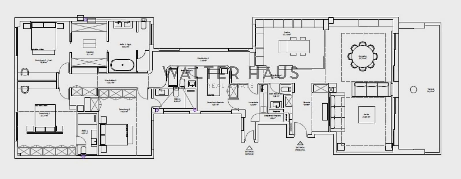 Ático de 4 habitaciones en Madrid ciudad en venta - 4.295.000 € (Ref: 9909765)