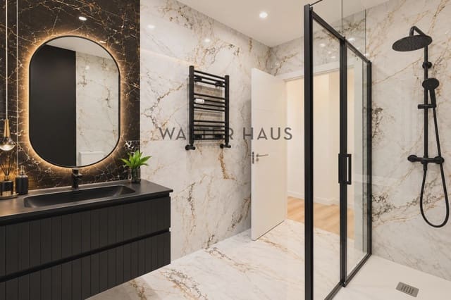 Appartement de 4 chambres à louer à Jerónimos, Madrid ville - 3 600 € (Ref: 9914846)
