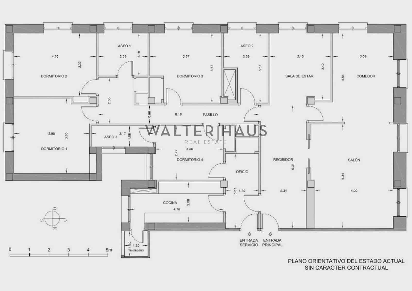5 quarto Apartamento para venda em Madrid cidade - 2 270 000 € (Ref: 9956629)