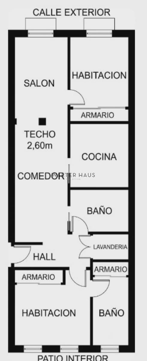 2 Zimmer Wohnung zu vermieten in Madrid Stadt mit Garage - 2.400 € (Ref: 9958839)