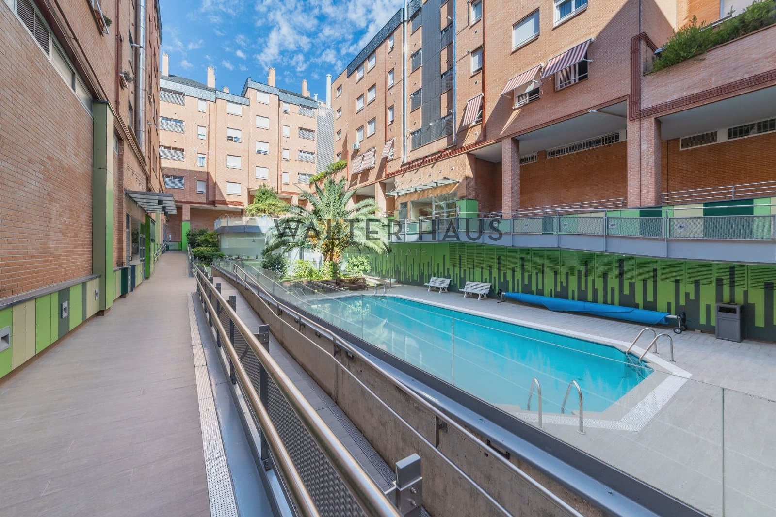 1 Zimmer Wohnung zu vermieten in Madrid Stadt mit Pool Garage - 1.450 € (Ref: 9968952)