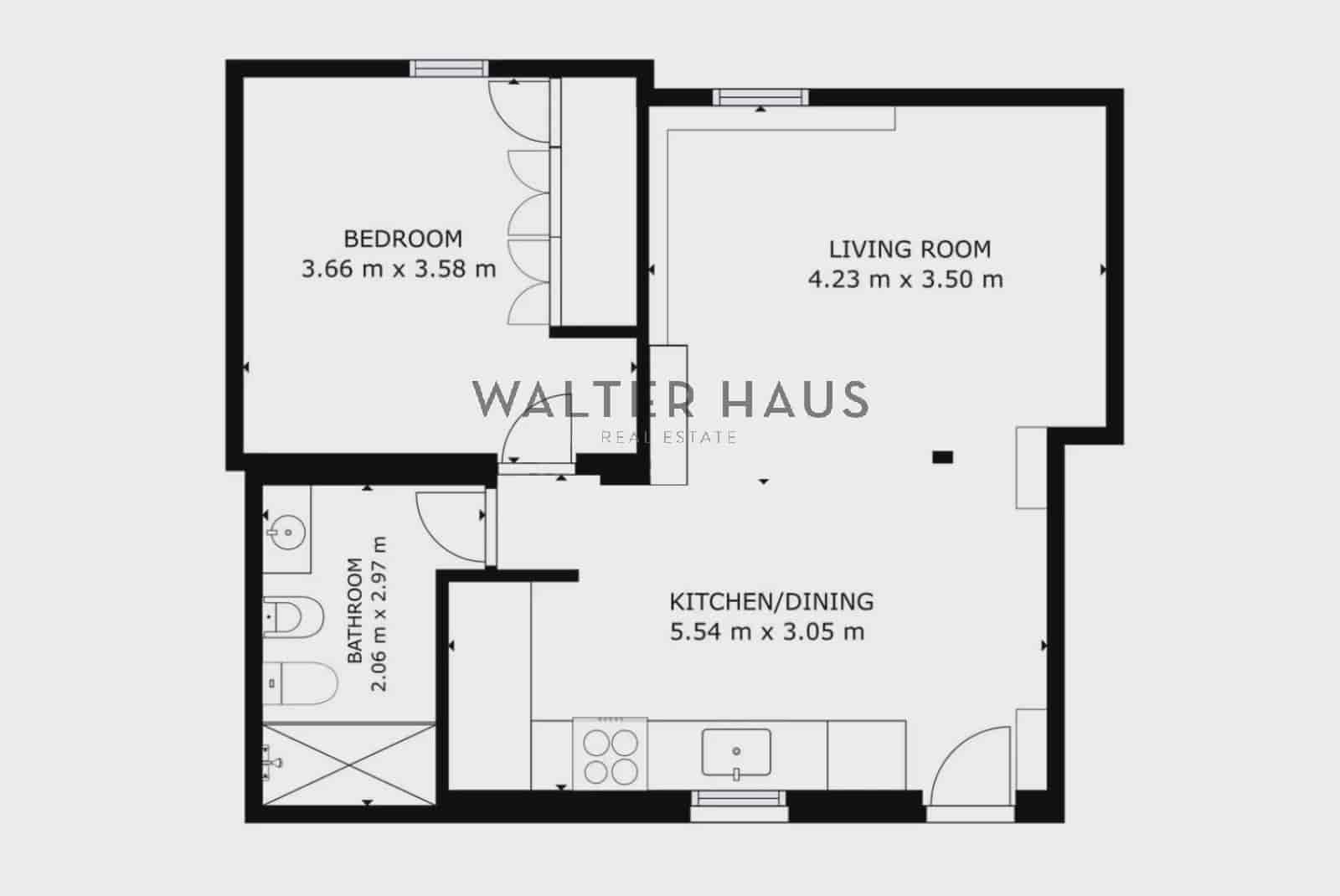1 bedroom Penthouse for sale in Madrid city - € 595,000 (Ref: 9981680)