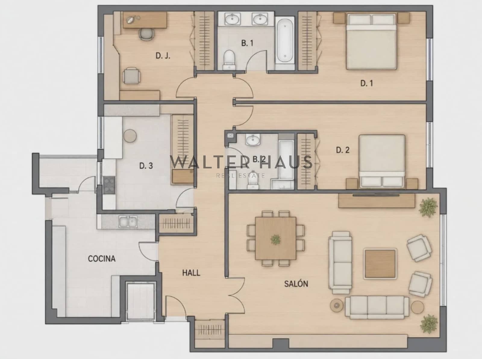 4 bedroom Flat for sale in Madrid city - € 1,750,000 (Ref: 9996321)