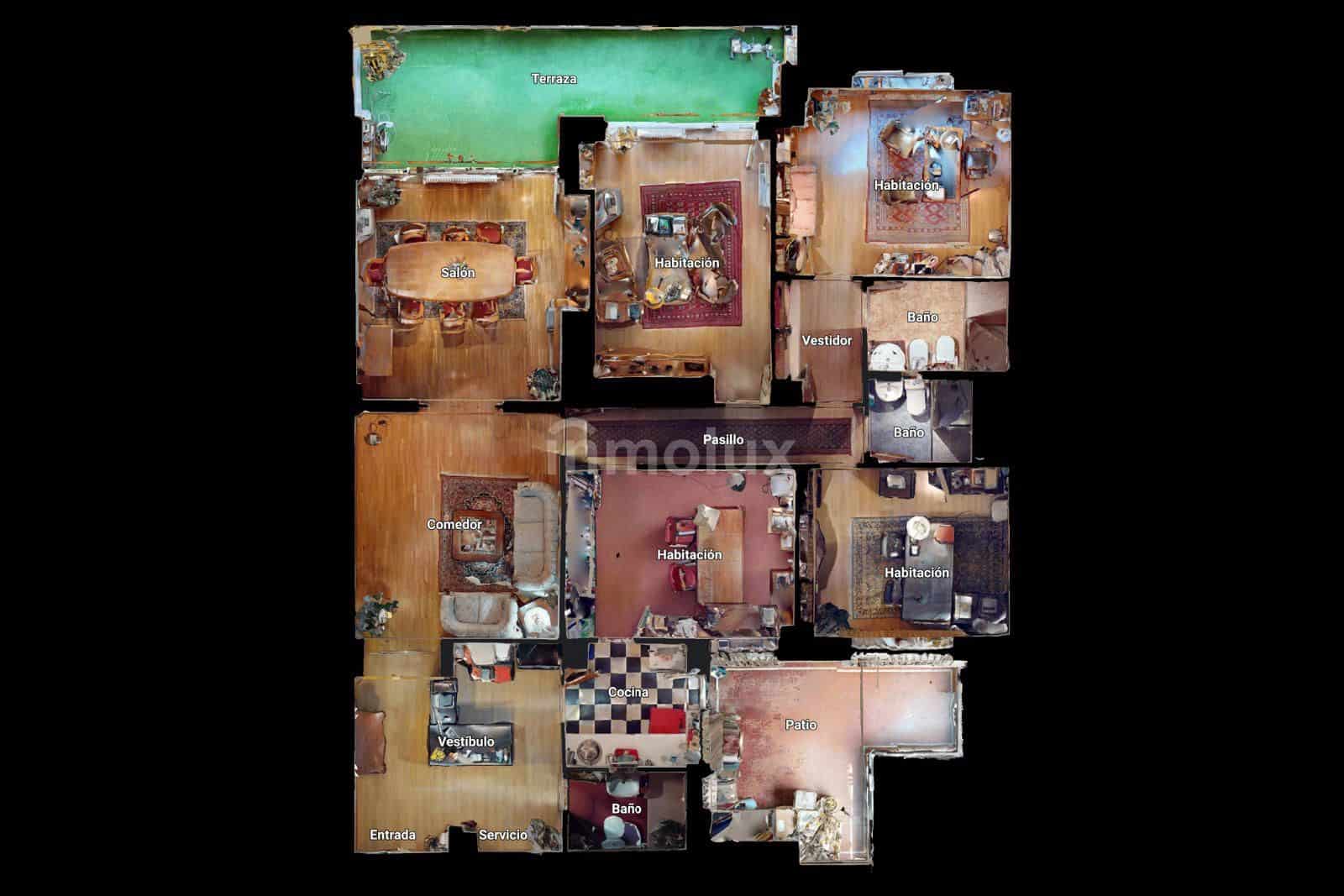 4 soveværelse Lejlighed til salg i Madrid by - € 1.468.000 (Ref: 9064118)