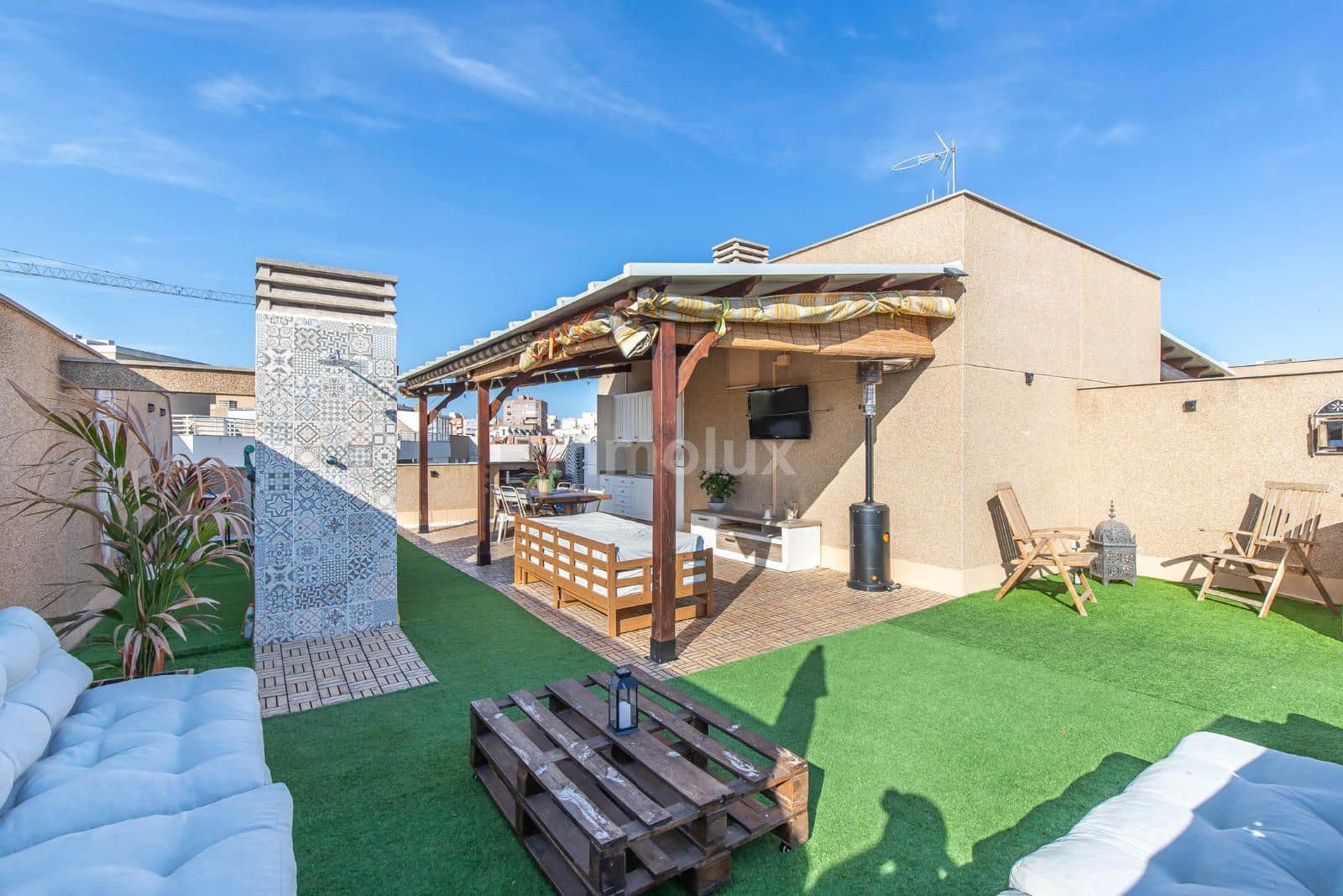 3 soveværelse Penthouse til salg i San Juan de Alicante / Sant Joan d'Alacant med swimmingpool garage - € 399.000 (Ref: 9064127)