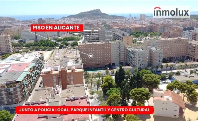 3 makuuhuone Asunto myytävänä paikassa Alicante kaupunki mukana uima-altaan 
autotalli - 254 000 € (Ref: 9201556)