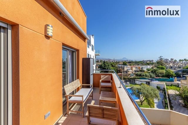 2 makuuhuone Asunto myytävänä paikassa Playa de Muchavista, El Campello mukana uima-altaan - 296 000 € (Ref: 9238877)