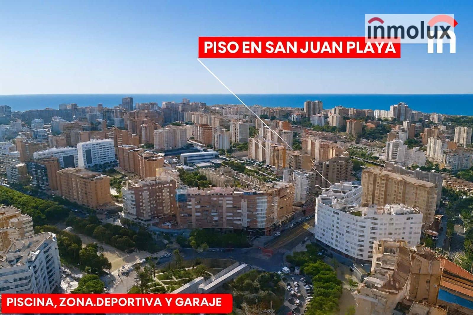 3 Zimmer Wohnung zu verkaufen in Playa de San Juan mit Pool Garage - 315.000 € (Ref: 9293799)
