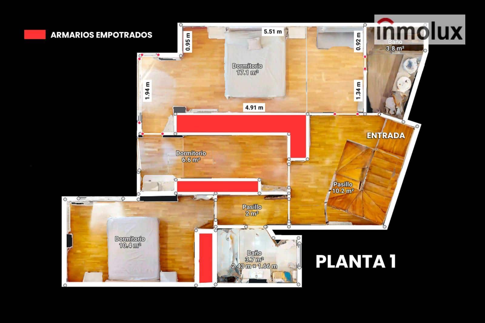 3 bedroom Flat for sale in Alicante / Alacant city with garage - € 340,000 (Ref: 9389947)