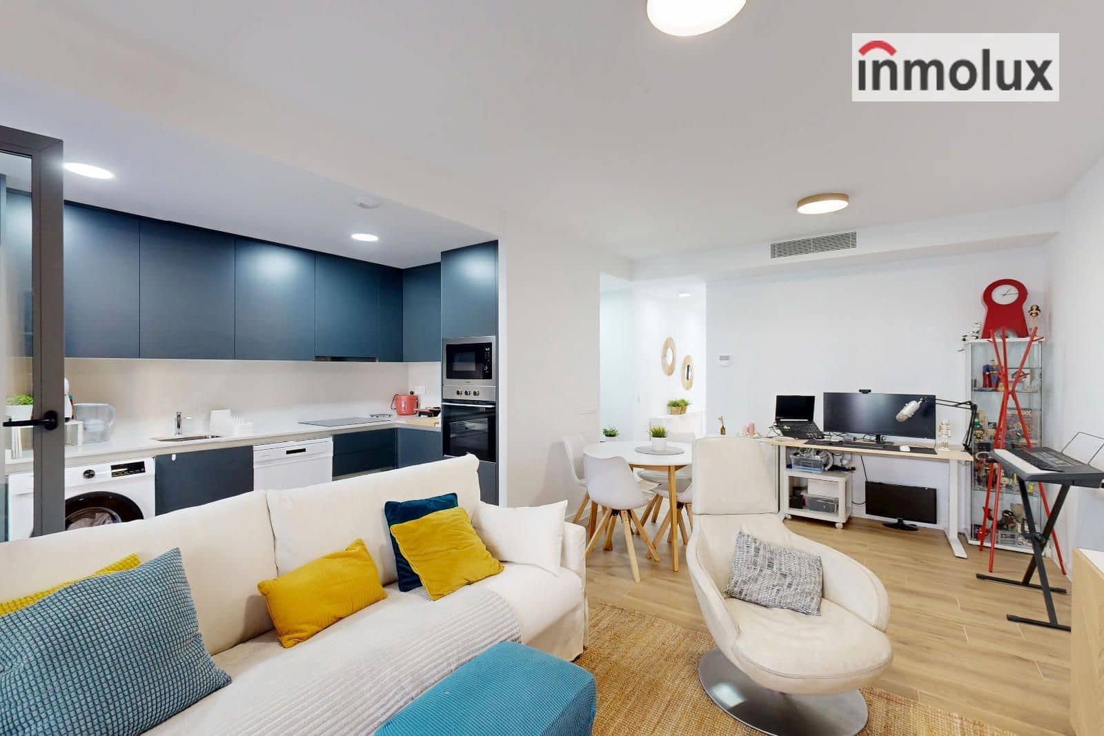 2 makuuhuone Asunto myytävänä paikassa San Juan de Alicante / Sant Joan d'Alacant mukana uima-altaan 
autotalli - 365 000 € (Ref: 9395538)