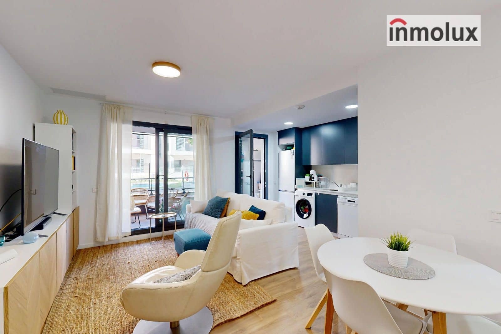 2 makuuhuone Asunto myytävänä paikassa San Juan de Alicante / Sant Joan d'Alacant mukana uima-altaan 
autotalli - 365 000 € (Ref: 9395538)