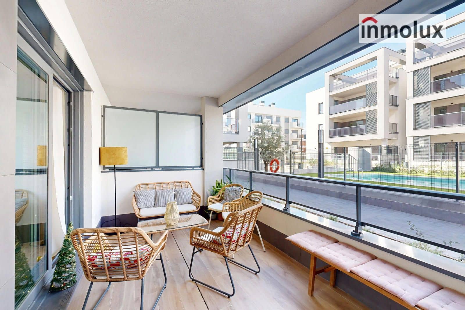 2 makuuhuone Asunto myytävänä paikassa San Juan de Alicante / Sant Joan d'Alacant mukana uima-altaan 
autotalli - 365 000 € (Ref: 9395538)