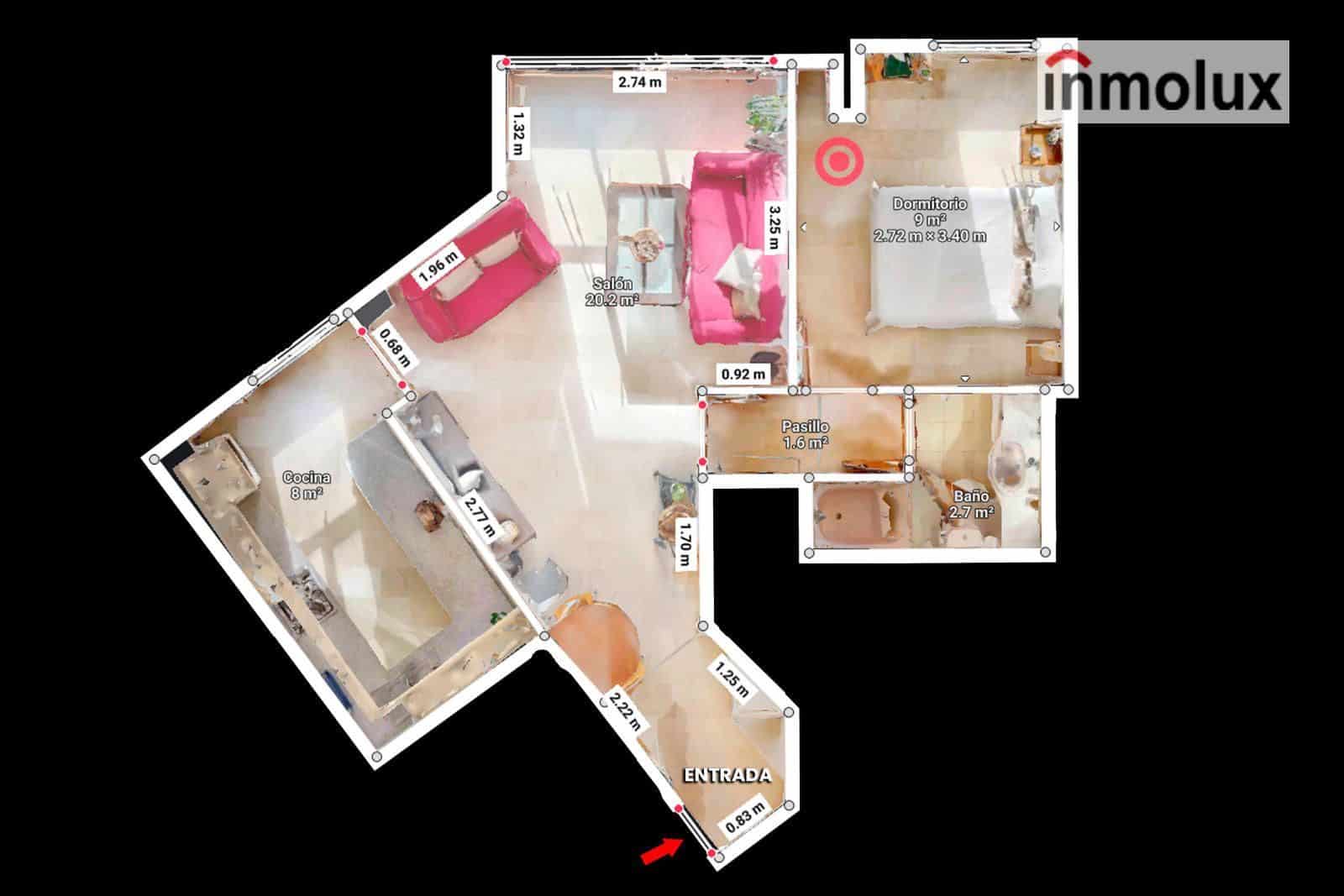 1 slaapkamer Flat te koop in Alicante stad - € 195.000 (Ref: 9396580)