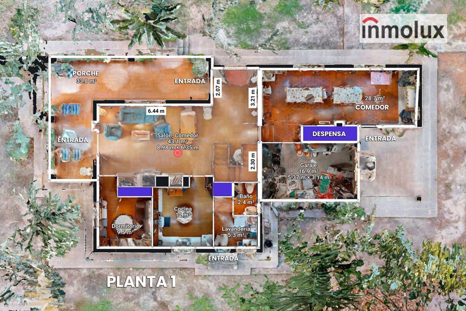 5 camera da letto Villa in vendita in Playa de Muchavista con garage - 1.500.000 € (Rif: 9419152)