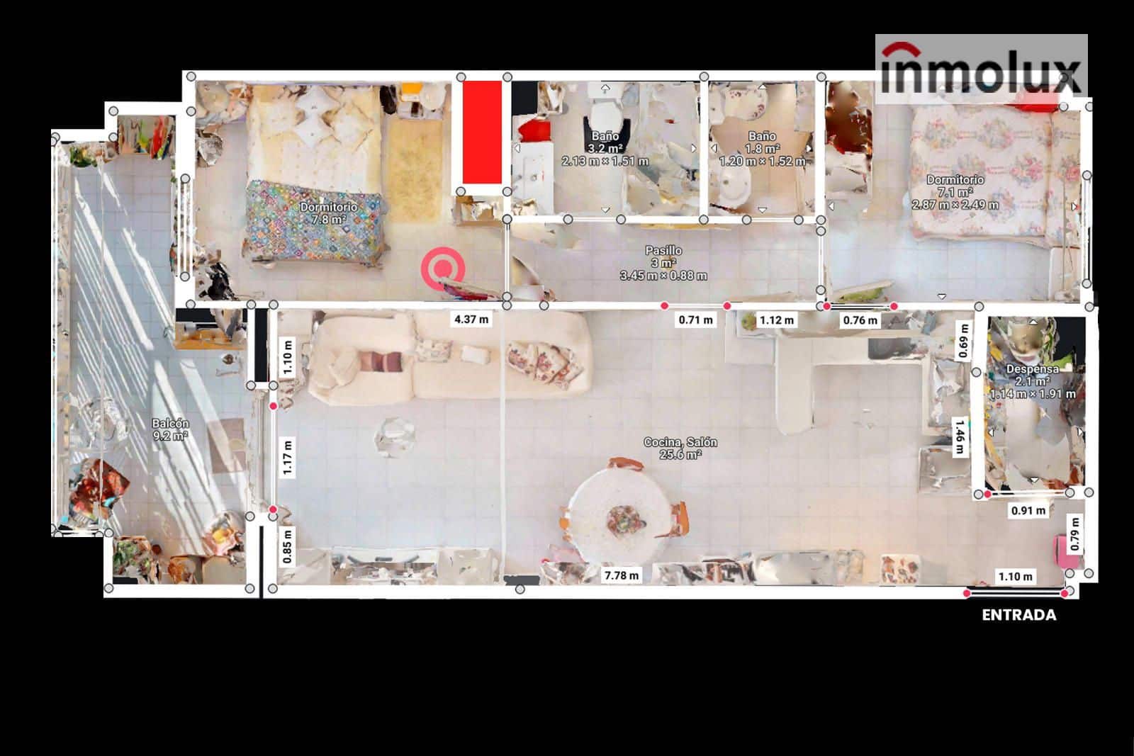 2 makuuhuone Asunto myytävänä paikassa Arenales del Sol mukana uima-altaan - 205 000 € (Ref: 9426260)