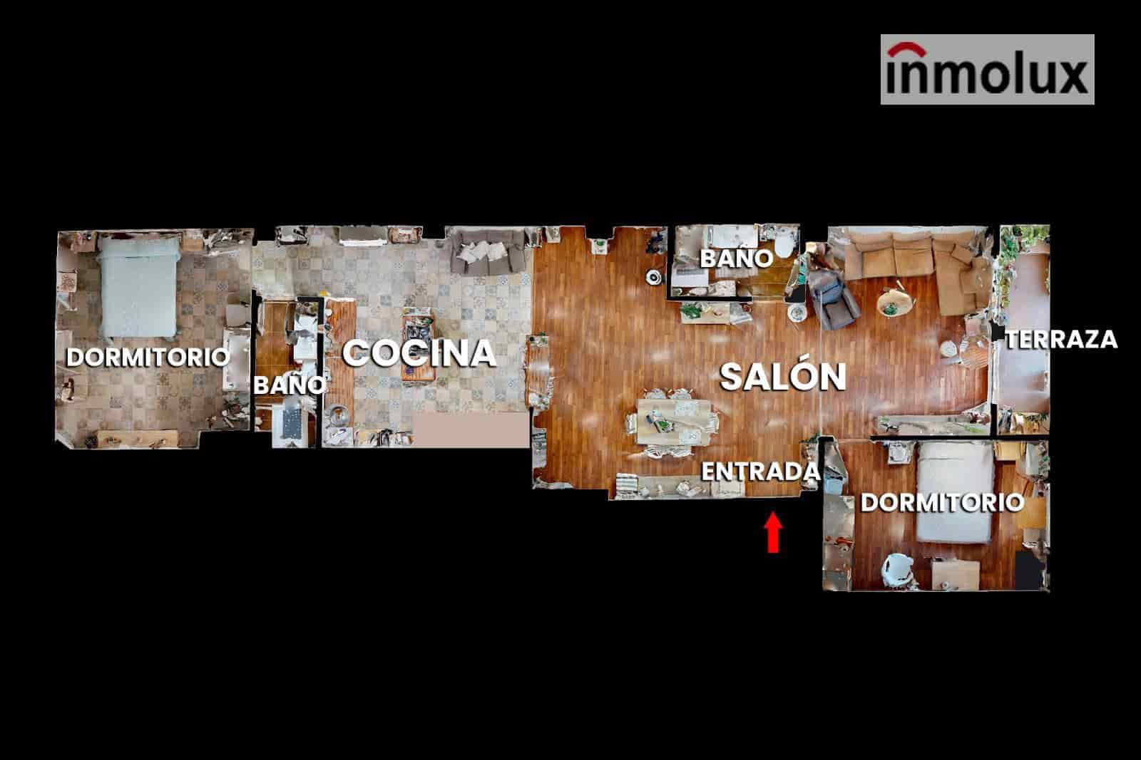 2 soveværelse Lejlighed til leje i Alicante by - € 1.000 (Ref: 9443775)