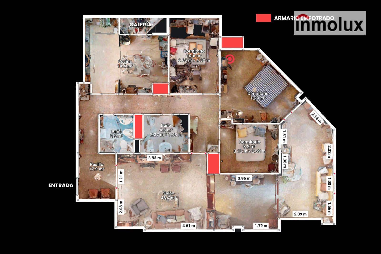 3 bedroom Flat for sale in Alicante / Alacant city with garage - € 380,000 (Ref: 9479441)