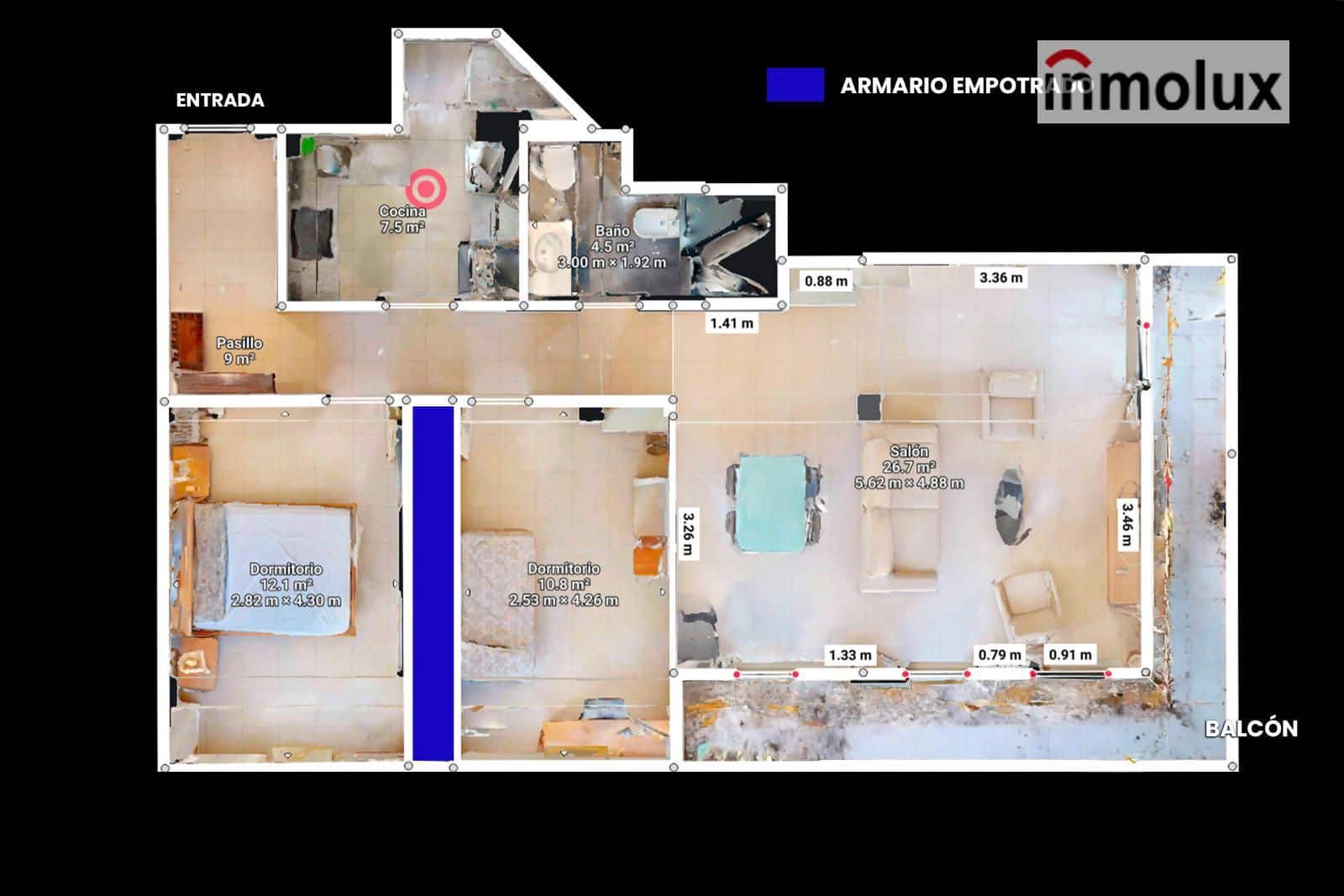 Piso de 2 habitaciones en Alicante / Alacant ciudad en venta - 285.000 € (Ref: 9480674)