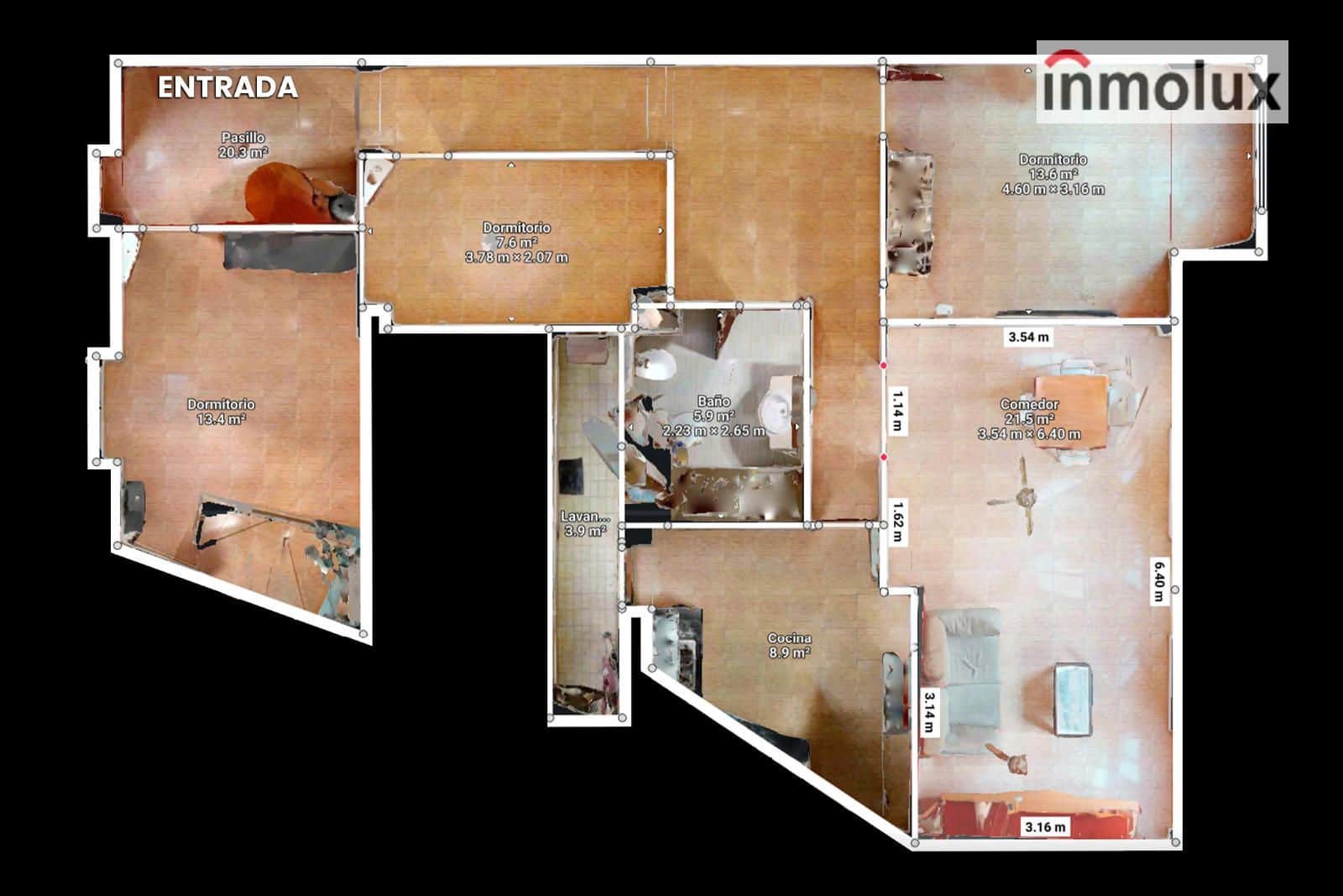 3 bedroom Flat for sale in Alicante / Alacant city - € 160,000 (Ref: 9490093)