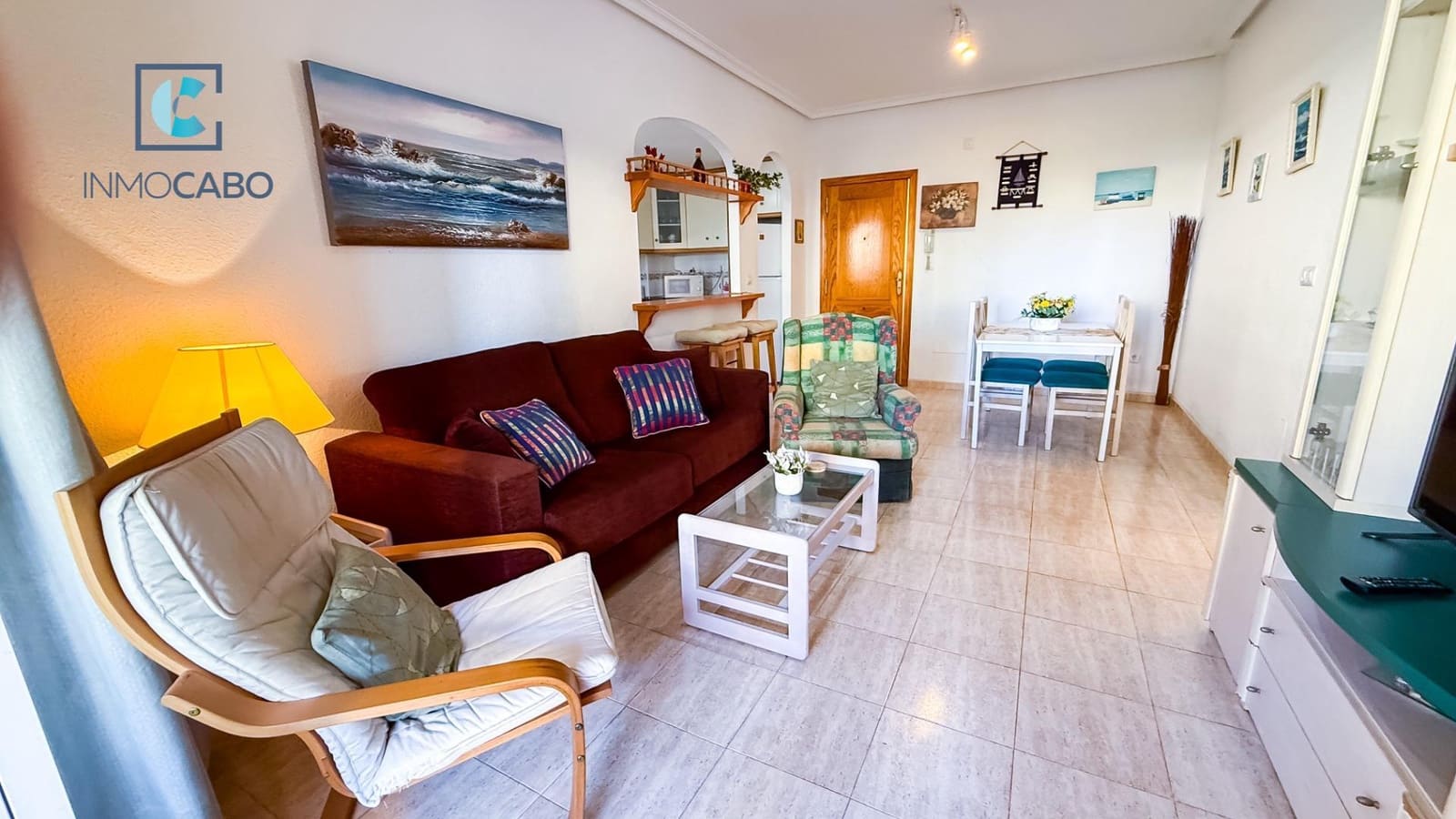 2 Zimmer Apartment zu verkaufen in La Manga del Mar Menor mit Pool - 148.000 € (Ref: 9301208)