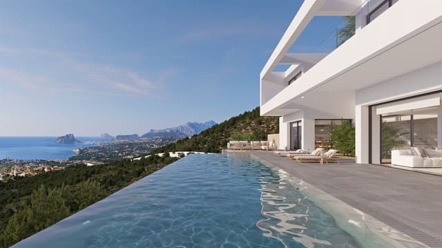 4 makuuhuone Huvila myytävänä paikassa Benissa mukana uima-altaan - 3 410 000 € (Ref: 10027701)