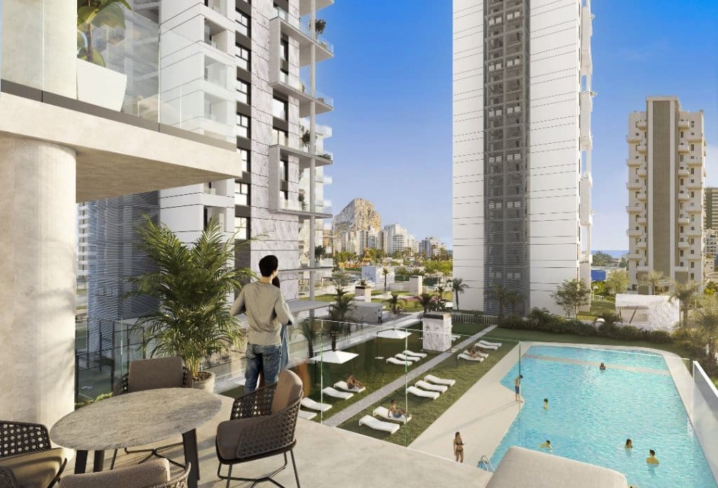 3 Zimmer Apartment zu verkaufen in Calpe / Calp mit Pool - 1.150.000 € (Ref: 10043733)